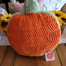 Minky Pumpkin Pillow