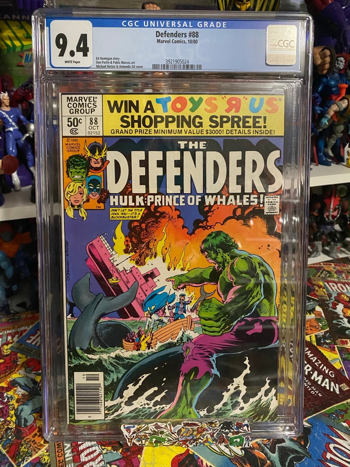 Defenders #88 CGC 9.4 Newsstand