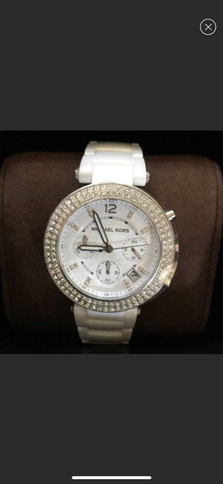 Michael Kors White Ceramic Watch
