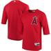 RARE Players Angels Majestic Authentic On-Field Long Sleeve Jersey | Size- 2XL