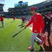 RARE Players Angels Majestic Authentic On-Field Long Sleeve Jersey | Size- 2XL