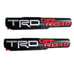 NEW 2PCS 3D TRD OFF ROAD Side Fender Front Door Badge Logo Nameplate Emblem
