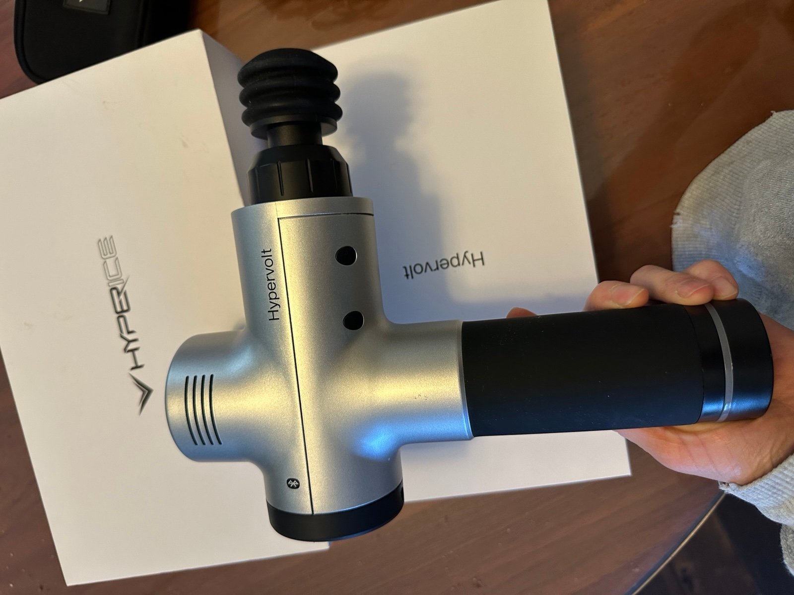 Hyperice Hypervolt Plus Bluetooth Handheld Percussion Massage Dev