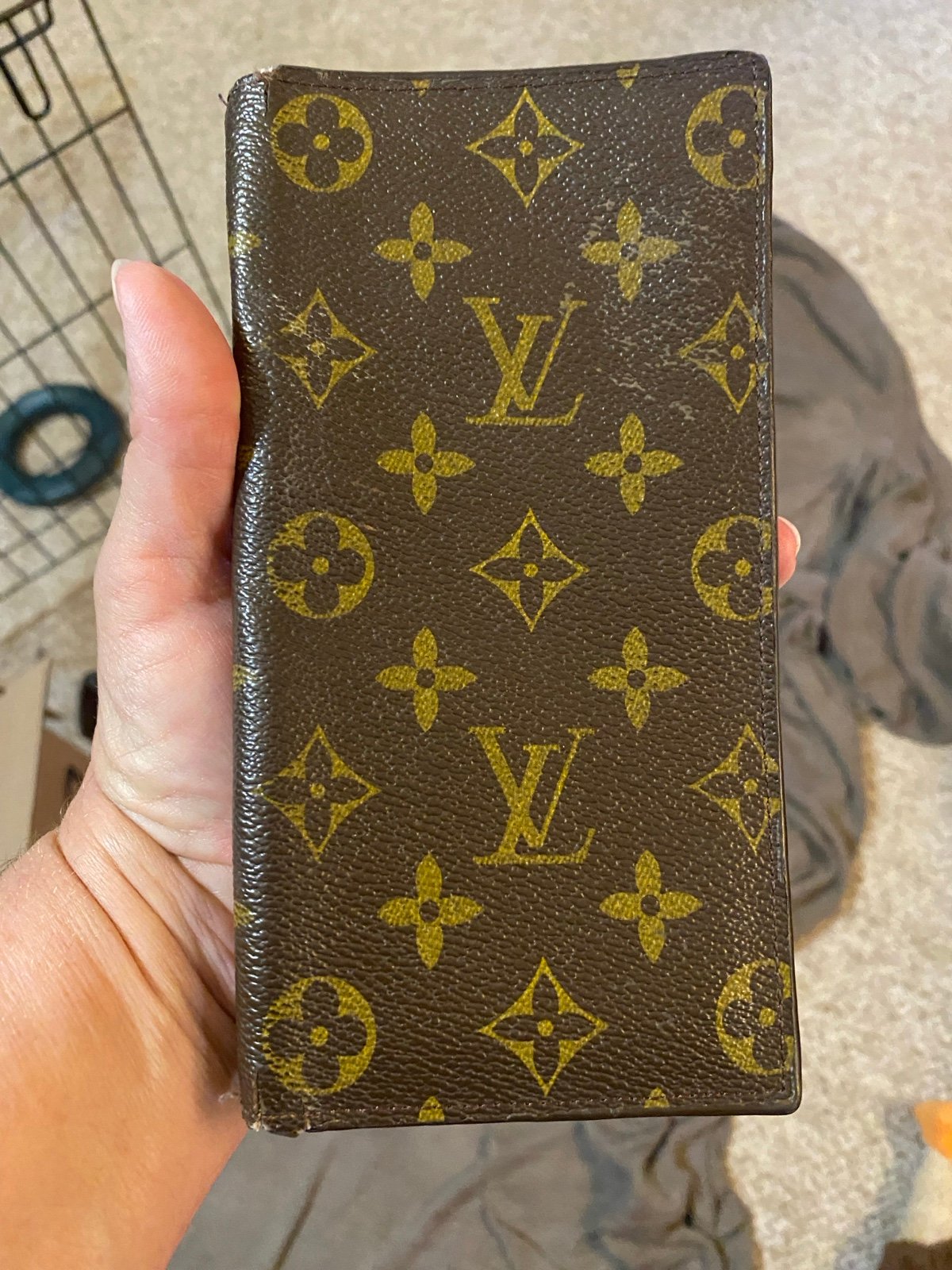 Louis Vuitton Checkbook Cover
