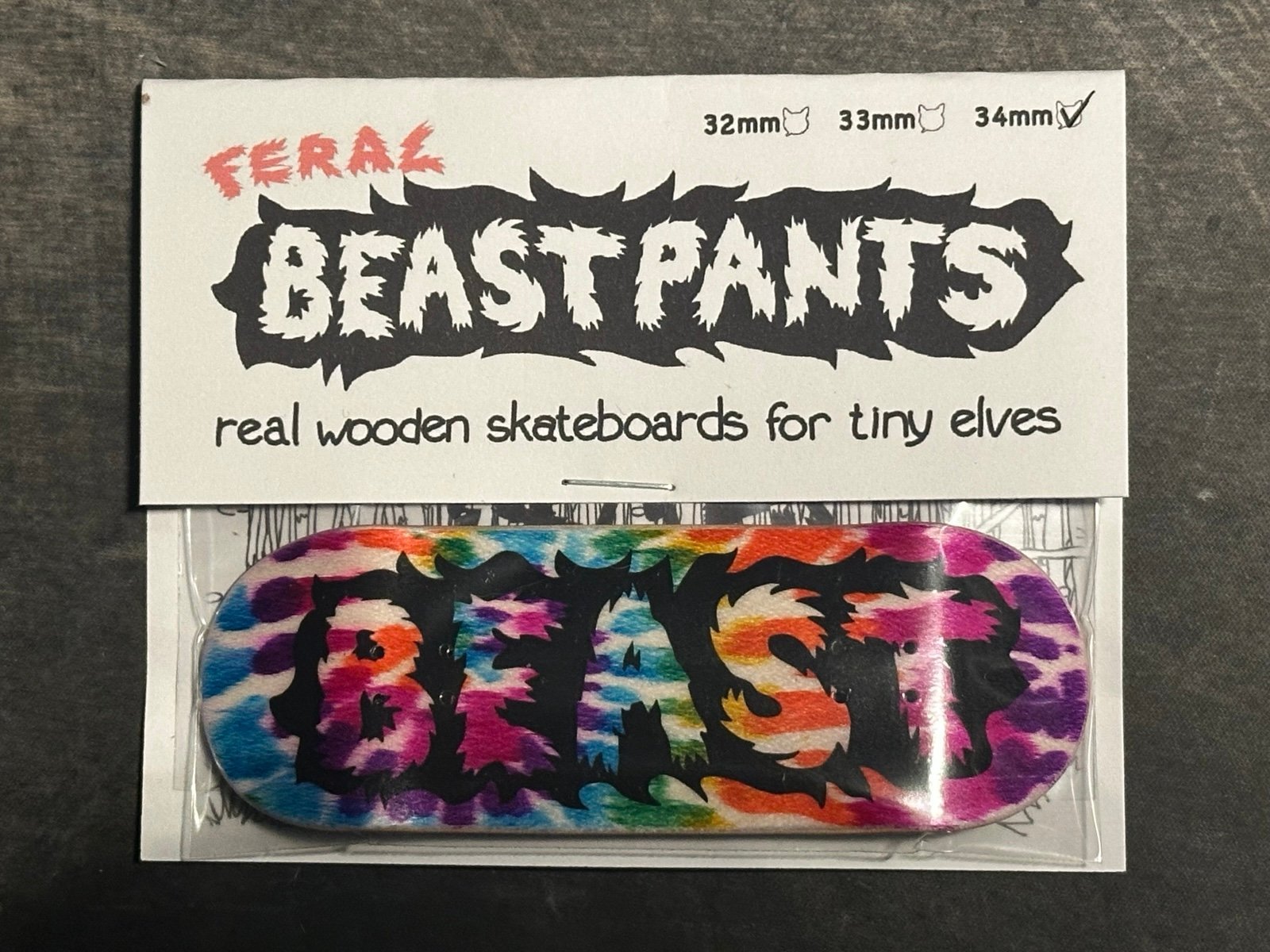 Beastpants fingerboard