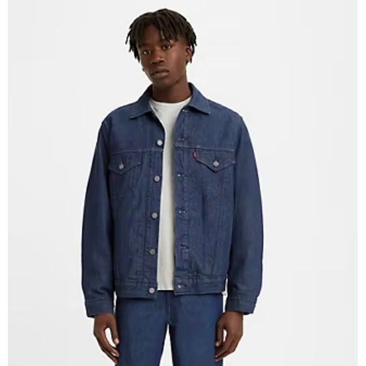 LEVI'S Wellthread Lined Vintage Fit Trucker Jacket Small NWT