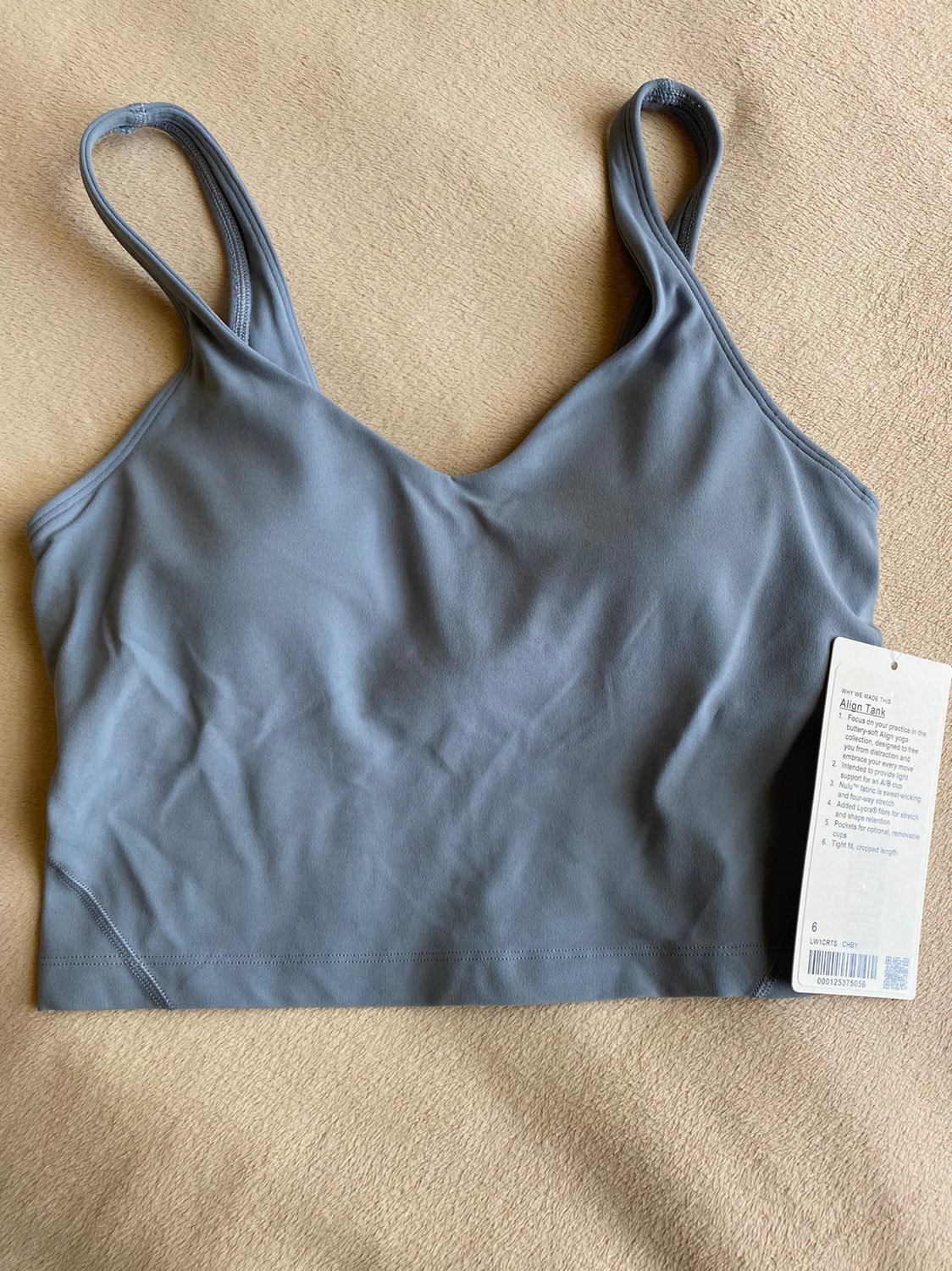 Lululemon Chambray Align Tank size 6