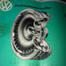 Vintage Volkswagen technical poster