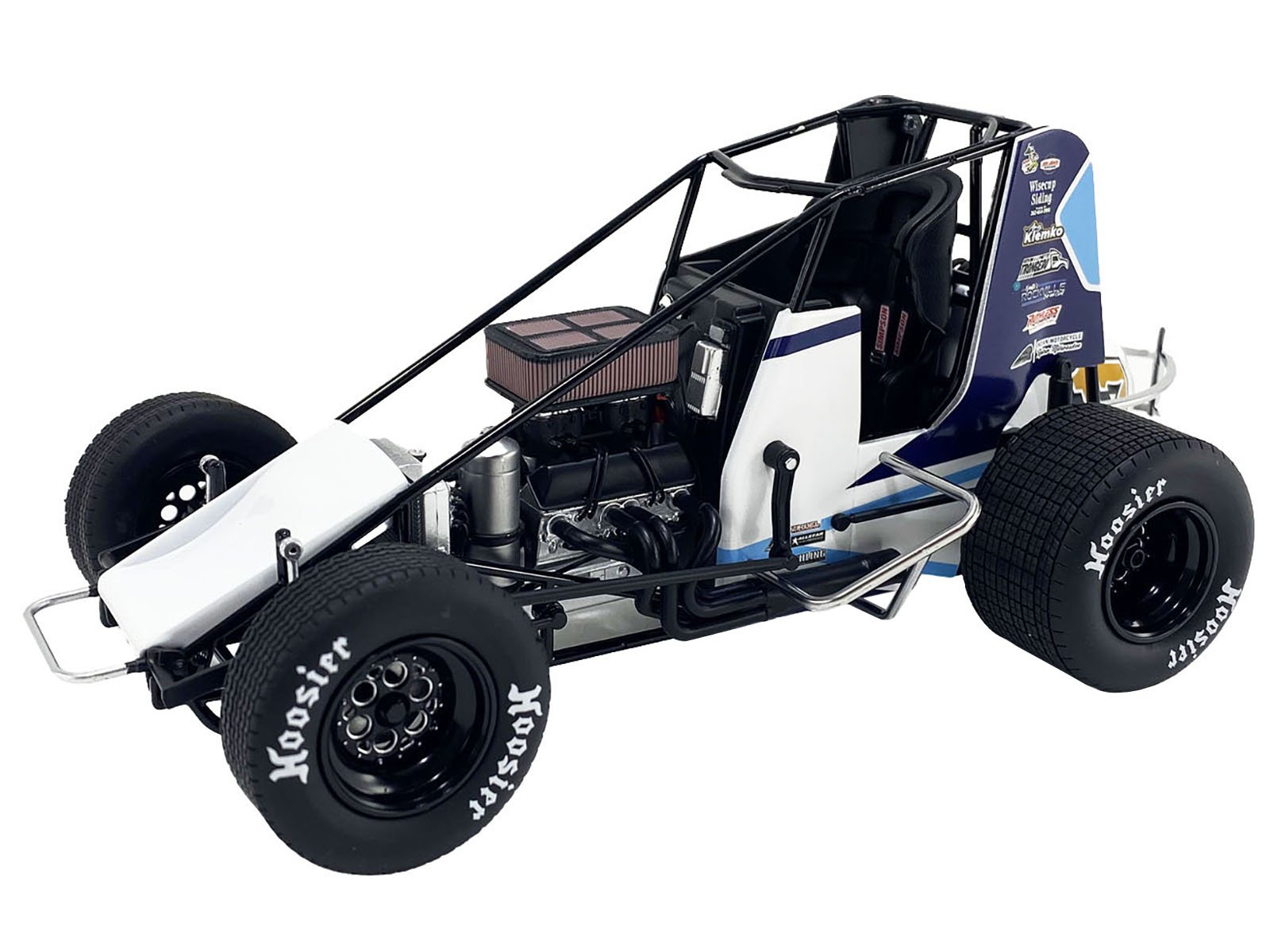 Winged Sprint Car #17B Bill Balog Anderson's Pure Maple Syrup B Squared Motors