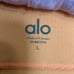 Alo High-Waist 7/8 No Limit Legging in apricot size L