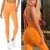 Alo High-Waist 7/8 No Limit Legging in apricot size L