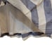 Remain Women's Navy & White Cotton Striped Satin Lined Full Skirt