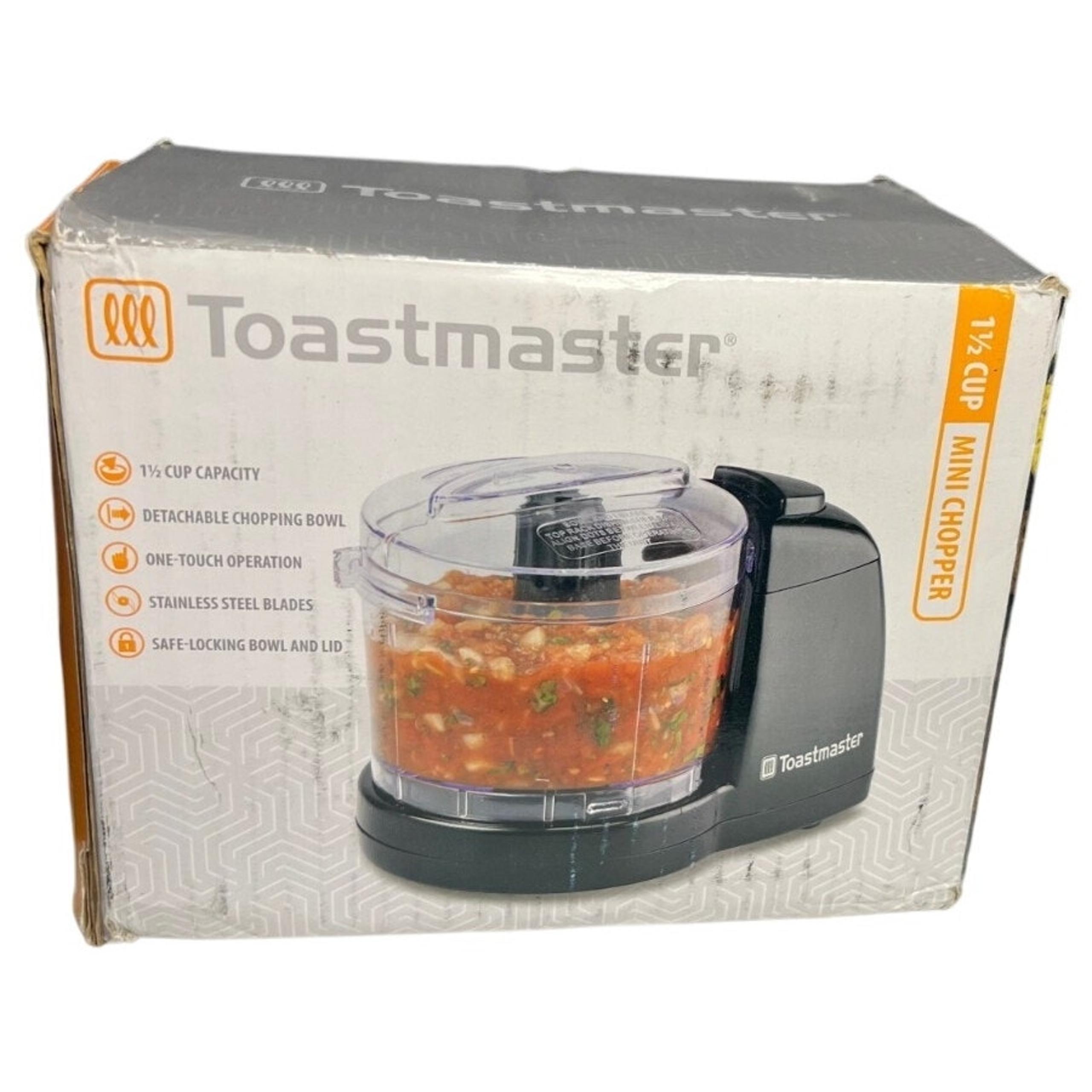 Toastmaster 1 1/2 Cup Mini Food Chopper Processor - Brand New
