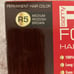 NIB Fat Samt Foam Hair Color R5 - Medium Reddish Brown