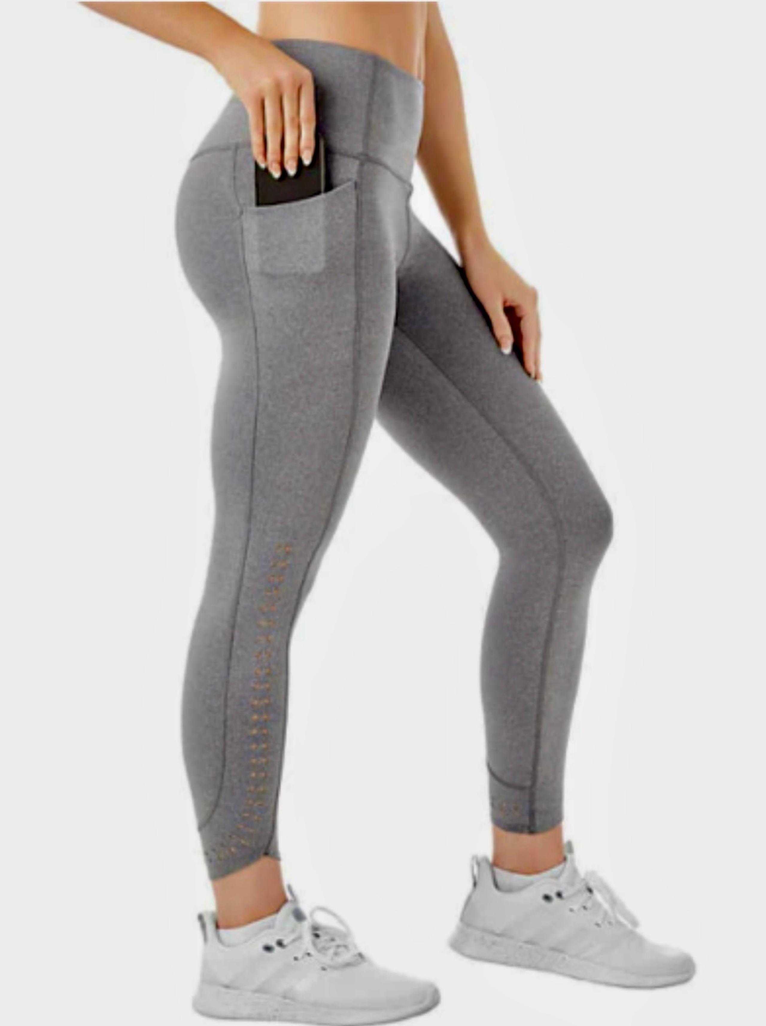 Members Mark Ladies Everyday Perforated Leggings Women’s XS
