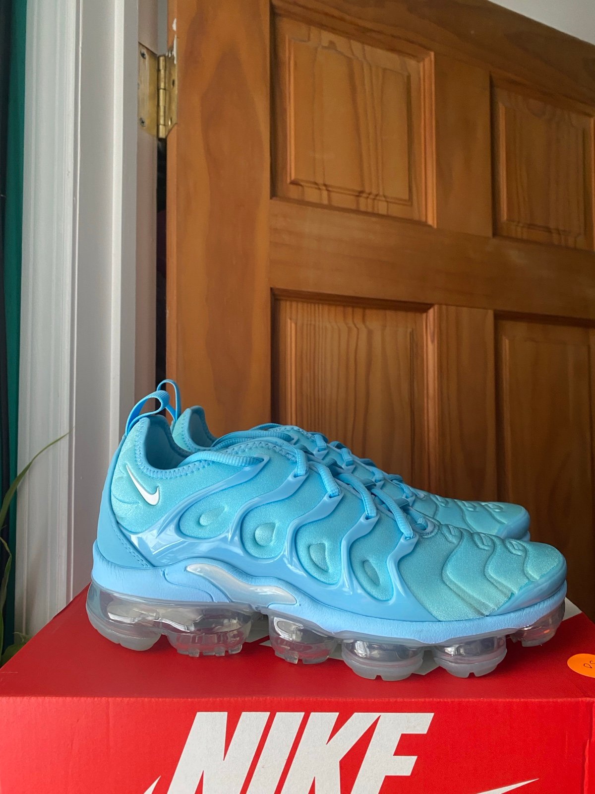 Nike Air Vapormax Plus University Blue Chill Sneakers DZ4403-400 Mens Size 9