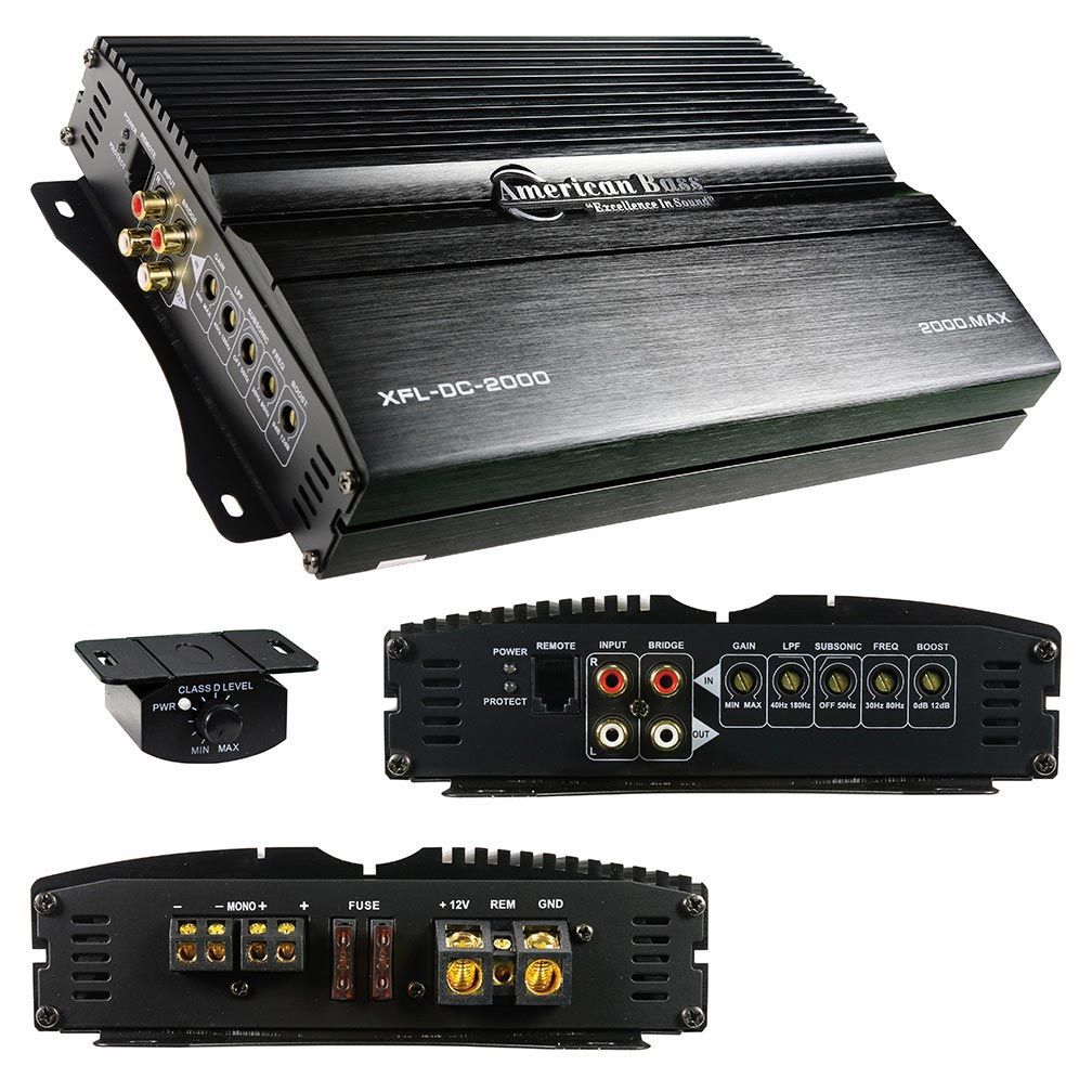 American Bass Monoblock Amplifier, 1000W