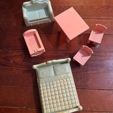 Vintage Dollhouse Furniture