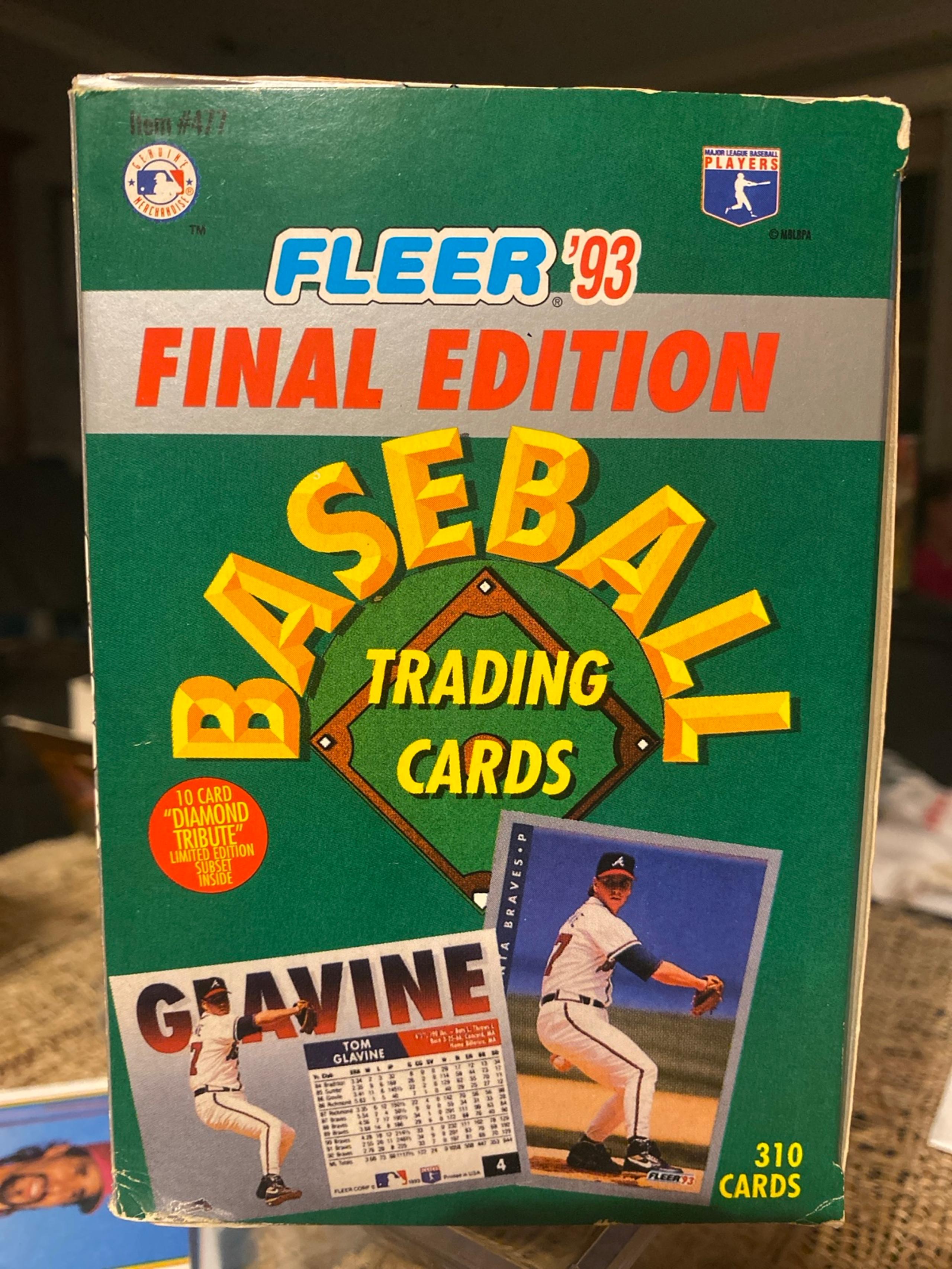 1993 Fleer Final Edition Baseball  Trading cards complete set