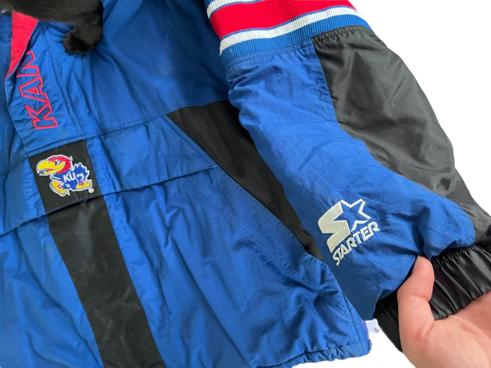 KU Kansas University Jayhawks football jacket