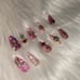 Sailor moon press on nails with kit