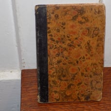 Vintage 1831 History of the Orphan Asylam in Phildelphia Hard Cover Book