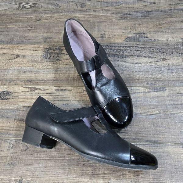 Beautifeel Black Mary Jane Shoes size 40 pumps low heel comfortable us 9