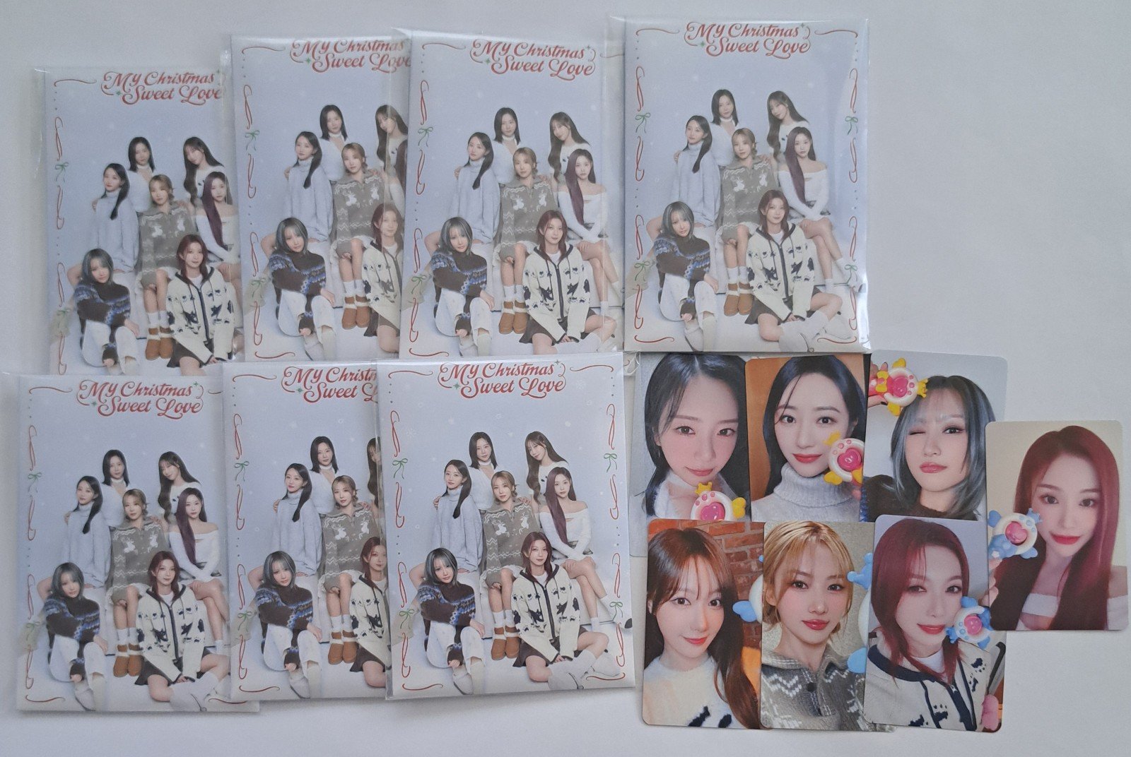 Dreamcatcher My Christmas Sweet Love Makestar B set with 7 sealed pocaalbums