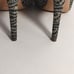 Rupert Sanderson Laira 85 Cloth Navy/Gold Sparkly Metallic Heels,Size 7.5 /EU 38