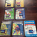Lot of 7 Leap Frog LeapPad Books And Cartridges ages 8 and up 3-5 grade