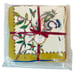 Anthropologie Phannapast Taychamaythakool 12 Days Christmas Napkins 18 x18 NEW