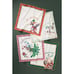 Anthropologie Phannapast Taychamaythakool 12 Days Christmas Napkins 18 x18 NEW