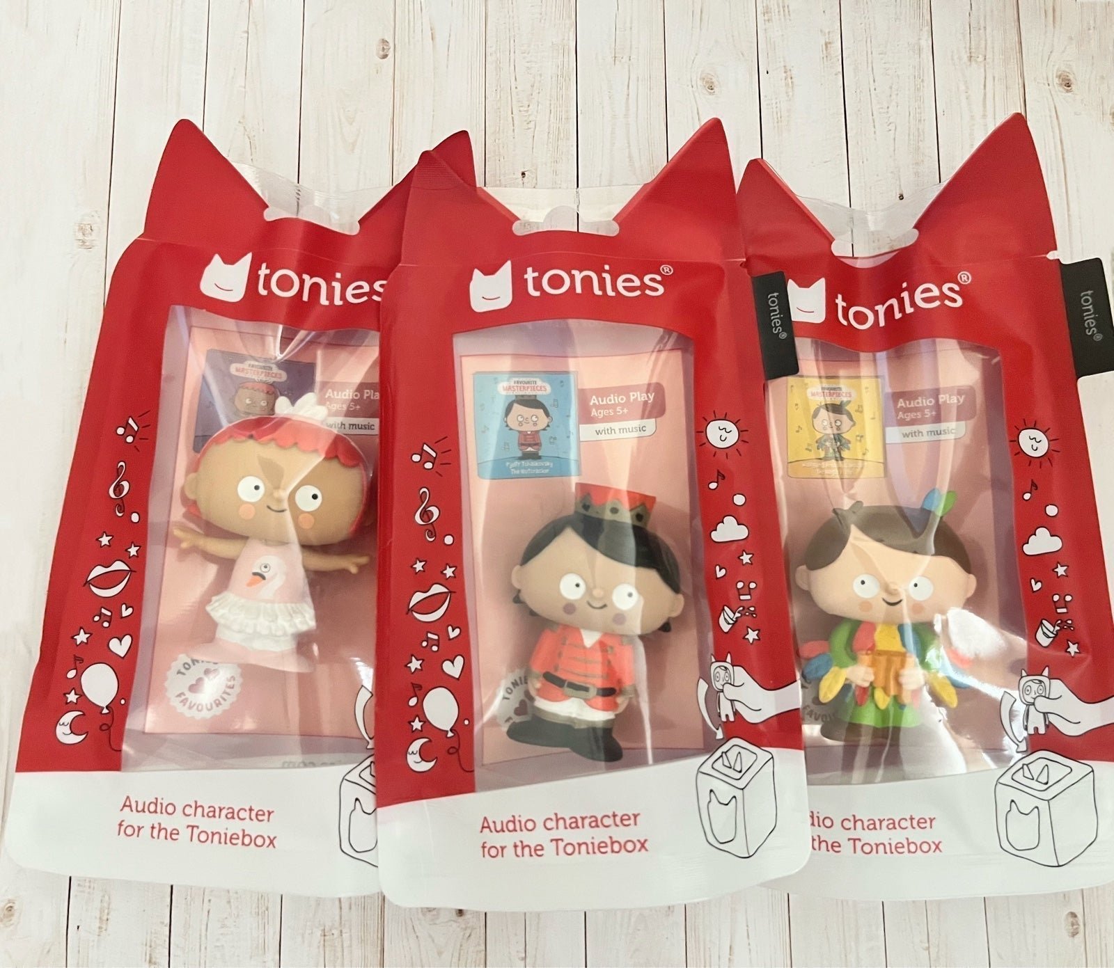 Tonies Favourite Masterpieces The Nutcracker, The Magic Flute, Swan Lake