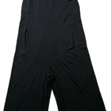 Eileen Fisher Black Jersey Stretch Knit Jumpsuit