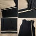 Eileen Fisher Black Jersey Stretch Knit Jumpsuit