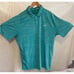 Men's Nike Tiger Woods Collection Golf Polo With Metal Buttons Shirt-Size XL