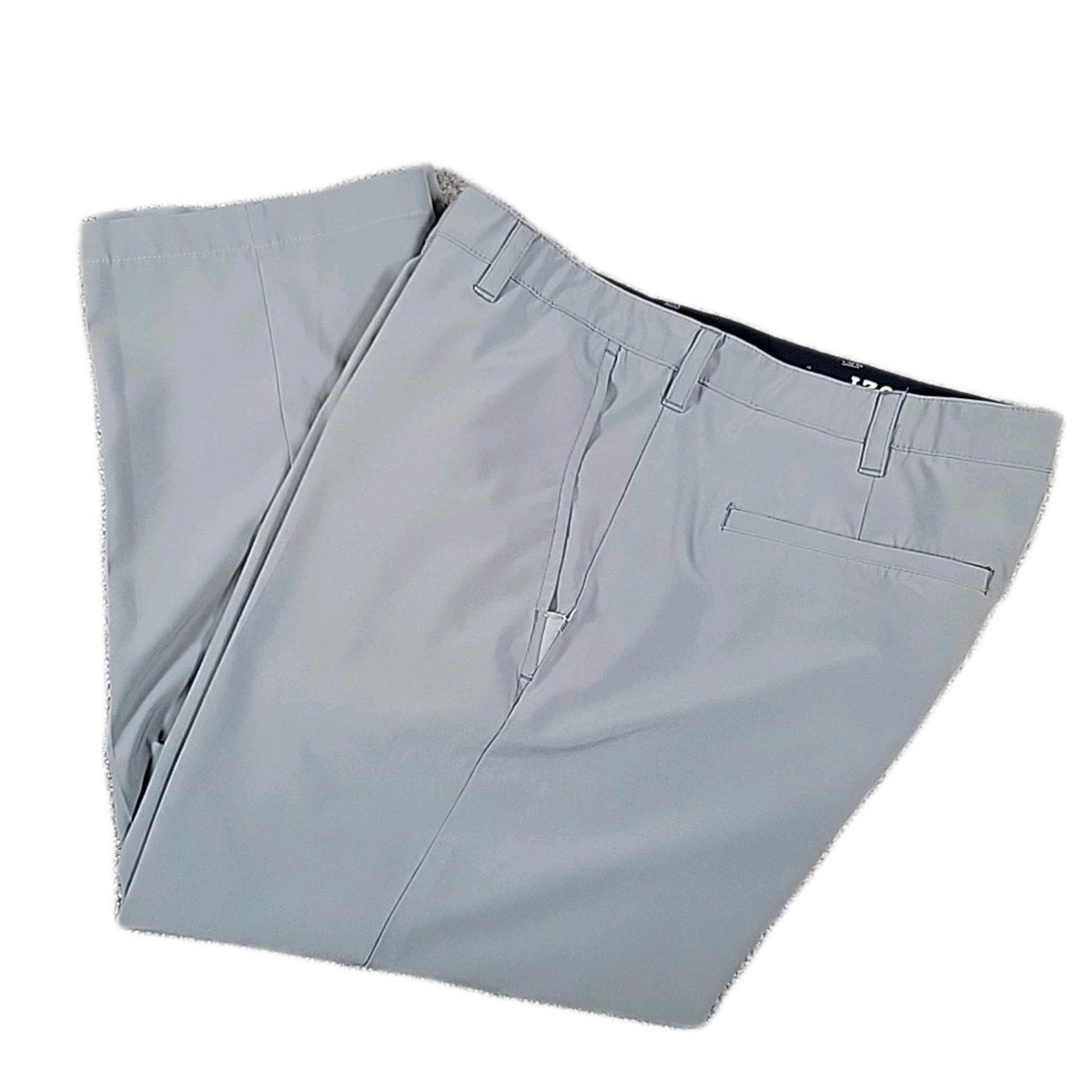 Izod Golf Pants Men's Size 38 x 30 Gray Stretch Golf