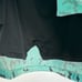Jamie Sadock Aqua Snakeskin Print Skort Golf Pickleball Pockets Skirt Size 14