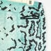 Jamie Sadock Aqua Snakeskin Print Skort Golf Pickleball Pockets Skirt Size 14