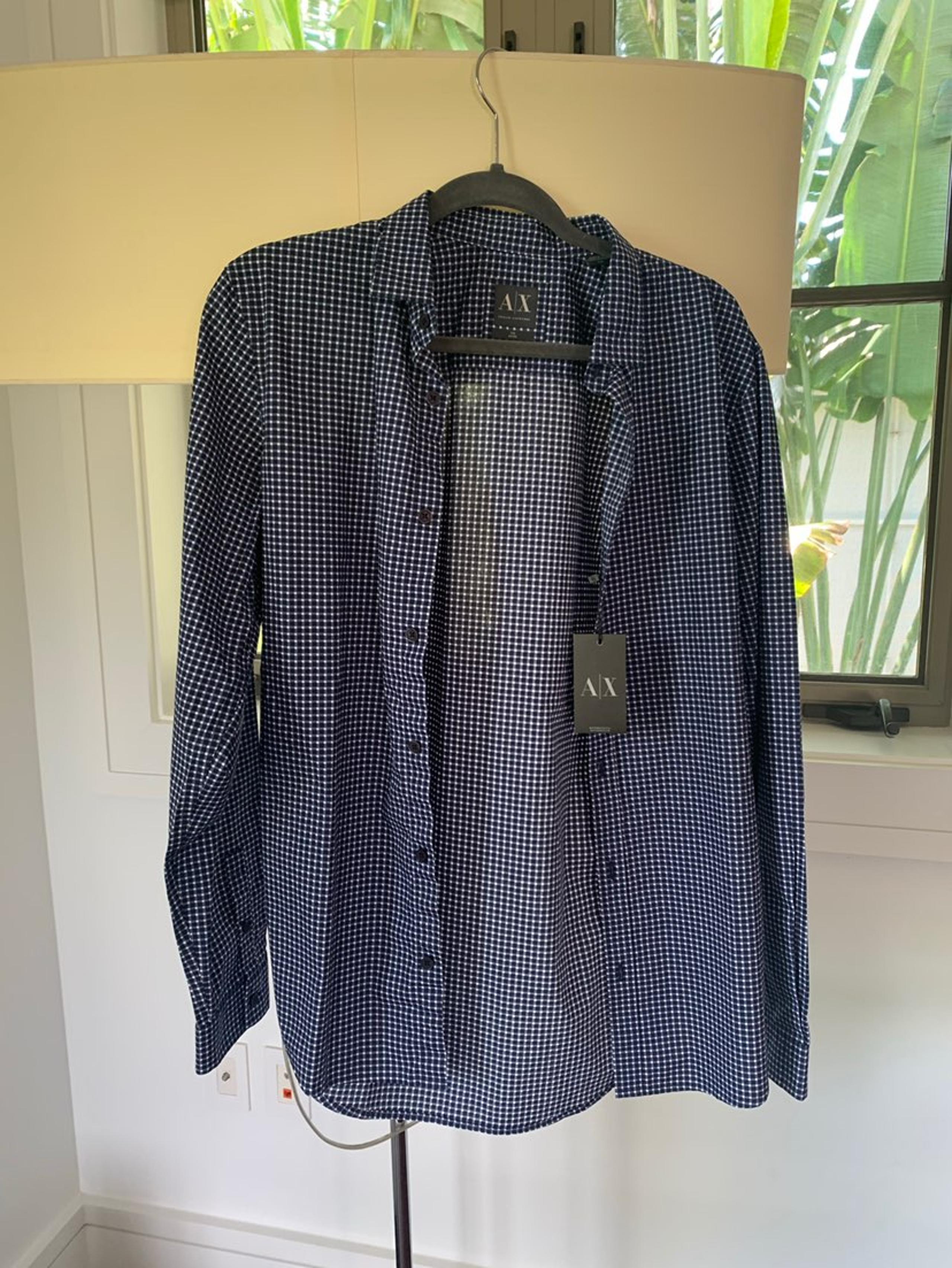 Mens Armani Exchange Dress Shirt NWT
