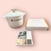 Le Creuset Cast Iron Rice Pot (Shiny White)
