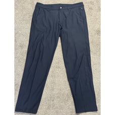 Lululemon Pants Men 34 Navy Commission Warpstreme Slim Fit Office 34x29