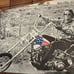 Vintage Easy Rider Chopper America Movie Poster Peter Fonda 1960's 29x41.5