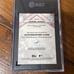 Samuel Munoz 2023 Bowman Sterling #PASM Orange Refractor Autograph #d/75 SGC-10