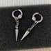 Geometry Triangle Cone Dangle Drop Earrings