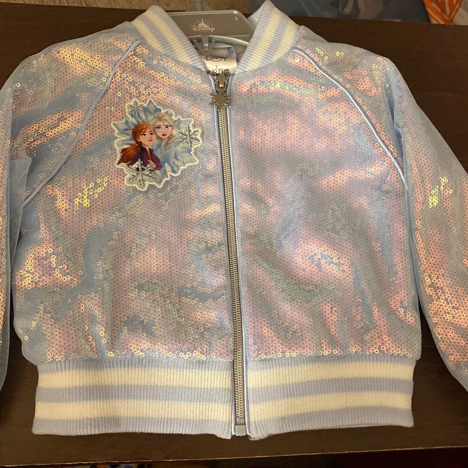 Frozen varsity jacket