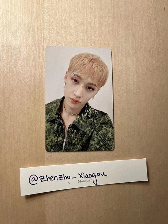 Straykids Bangchan Noeasy withfans yzy R2 POB photocard
