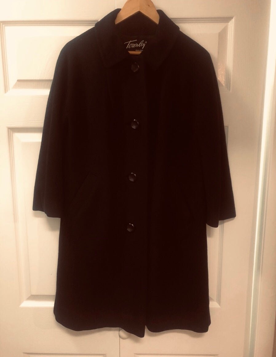 Vintage cashmere coat