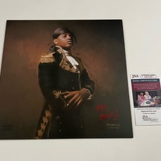 SKI MASK THE SLUMP GOD SIGNED STOKELEY VINYL RECORD WITH JSA COA