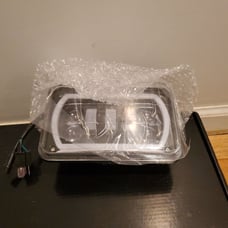 4x 6 led headlights ...bile Ford peterbilt 4pcs